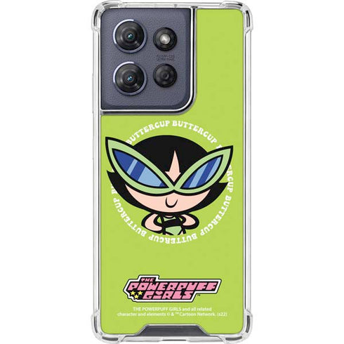 Cartoon Network Powerpuff Girls Buttercup Moto G Play 5G (2025) Clear Case